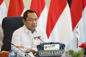 Kepala Lembaga Kebijakan Pengadaan Barang/Jasa Pemerintah. Sumber: lkpp.go.id