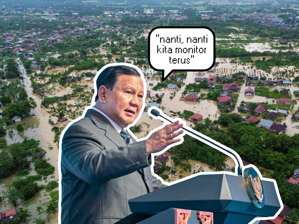 Prabowo: "Nanti kita monitor terus"